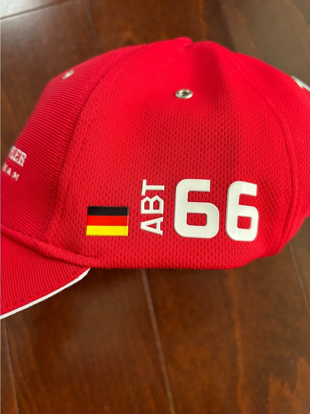 Audi Sport ABT Schaeffler Formula E Team Hat, Red, Adjustable Back, NWOT